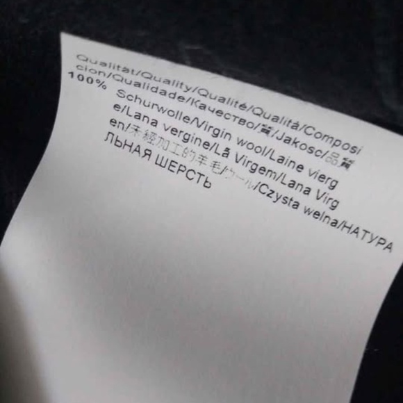 Hugo Boss Wool Jacket Women 6 Black Coat Blazer - Picture 7 of 8